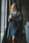 Courage Dress Heathered Navy Pyjamas