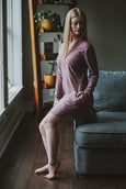 Cozy Intentions Breathe Long Sleeve pyjamas dress